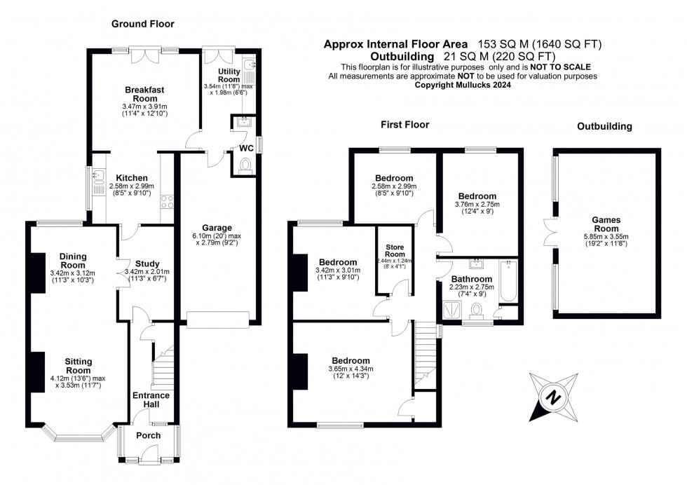 Floorplan for High Road, North Weald