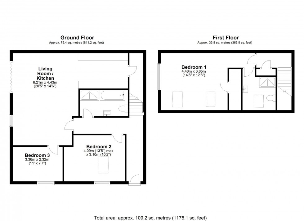 Floorplan for Carters Green, Matching Tye